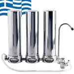 Νέο τριπλό φίλτρο νερού OLYMPUS GIGA άνω πάγκου (Αντιμικροβιακό)
